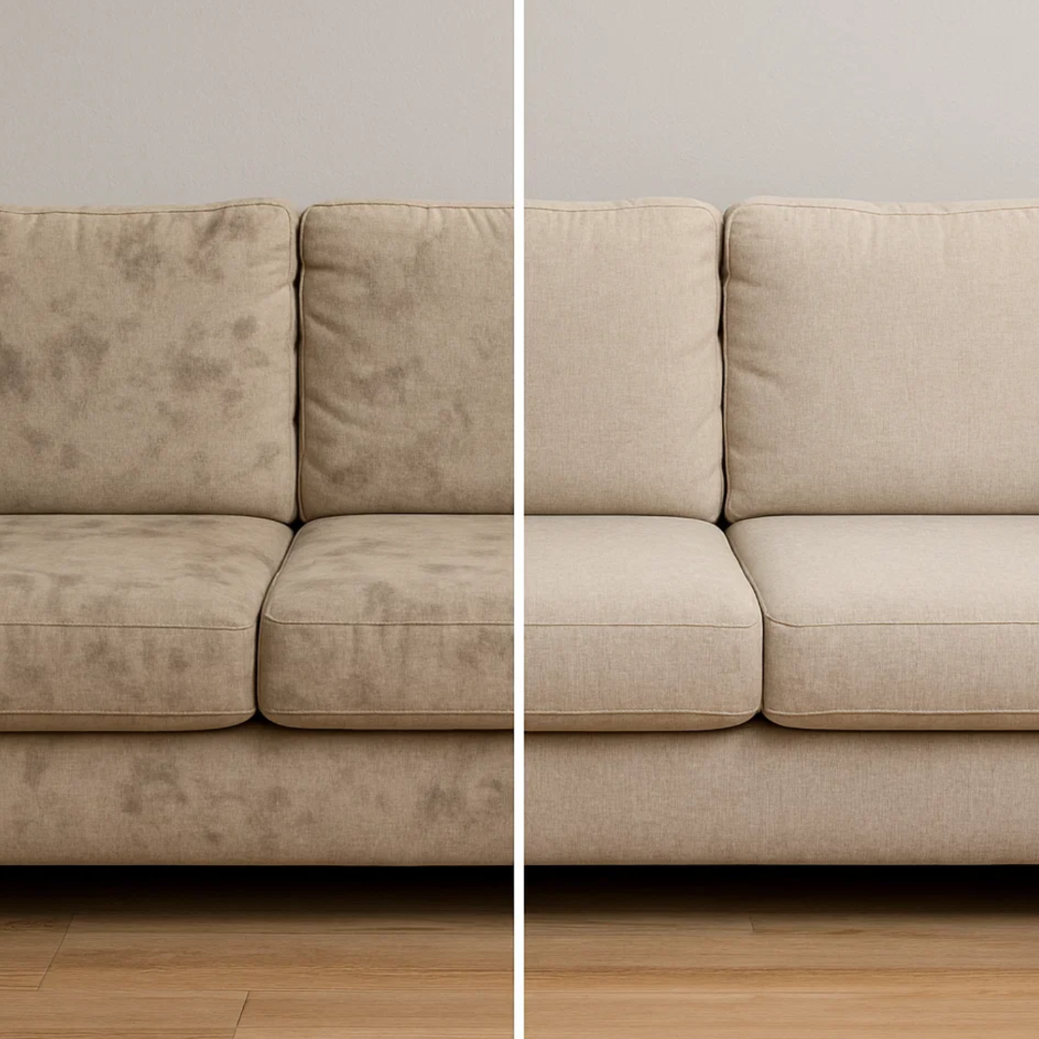 Clean Sofa in cozy living room