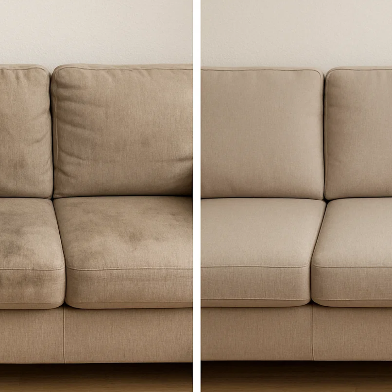 Clean Sofa in cozy living room